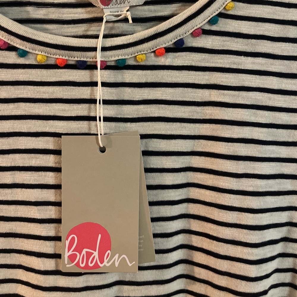 NWT Boden Striped Dress